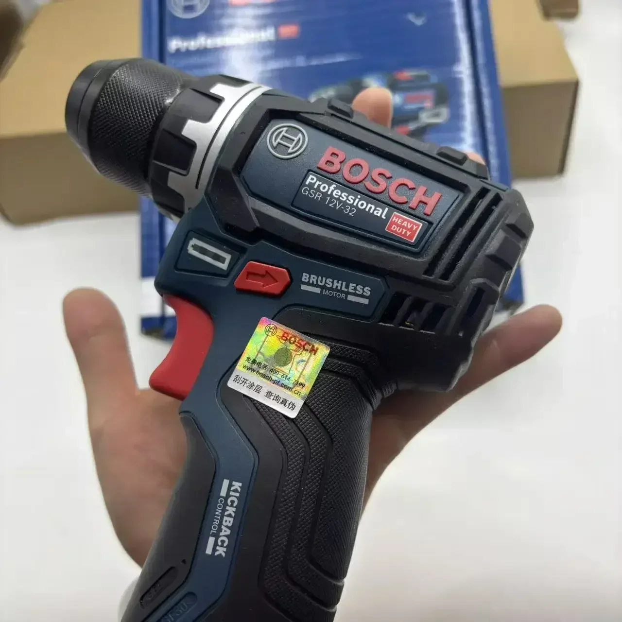 Power Tools Bosch - Bosch Professional GSR 12V-32 Brushless Cordless