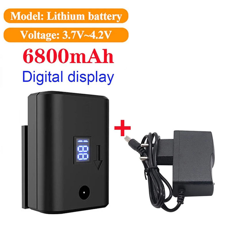 Power Tools Green - Large Capacity 6800/13600mAh Chargeable Laser Level