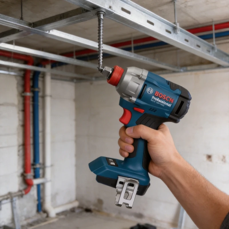 Power Tools Cordless - Bosch GDX 18V-285 Cordless Impact Driver/Wrench