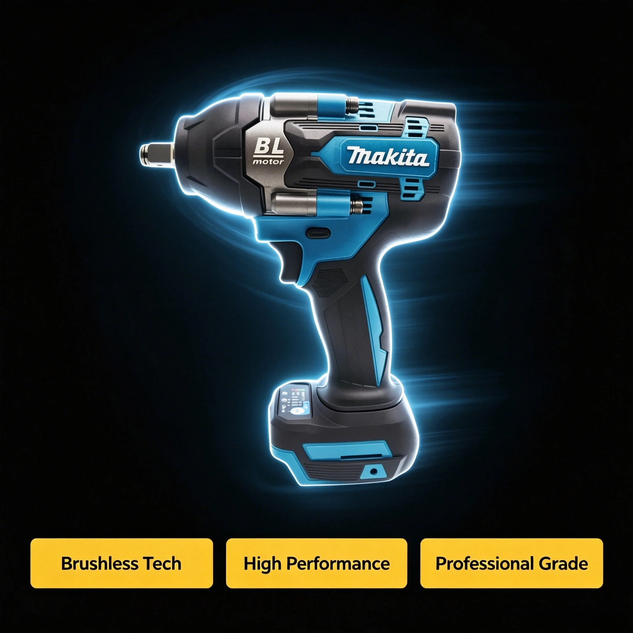 Makita DTW700 Cordless Brushle - Impact Driver Cordless 评论和价格