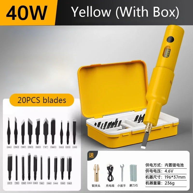 20PCS Blade Electric Engraving - Power Tools Woodworking 评论和价格
