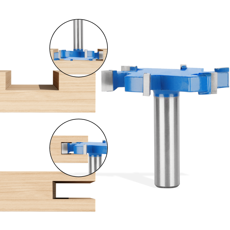 PTA Six Blade Z6 T Type Slotti - Router Trim Base 评论和价格
