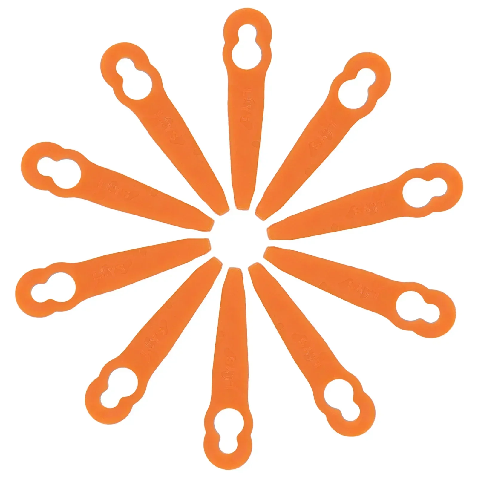 40pcs Plastic Blades Lawn Mowe - Power Tools Orange 评论和价格