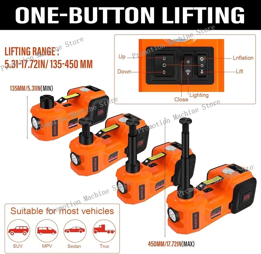 YYHC-Electric Hydraulic Car Ja - Power Tools Orange 评论和价格