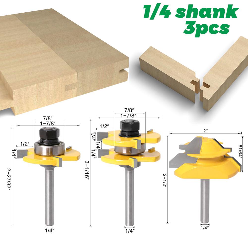 Tongue and Groove Router Bit T - Router Trim Base 评论和价格