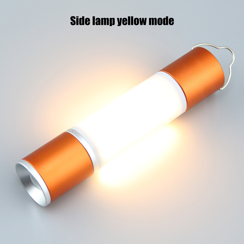 LED Telescopic Flashlight USB  - Power Tools Orange 评论和价格