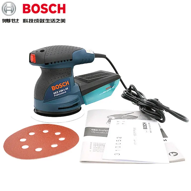 BOSCH GEX 125-1AE 220V Random  - Power Tools Bosch 评论和价格