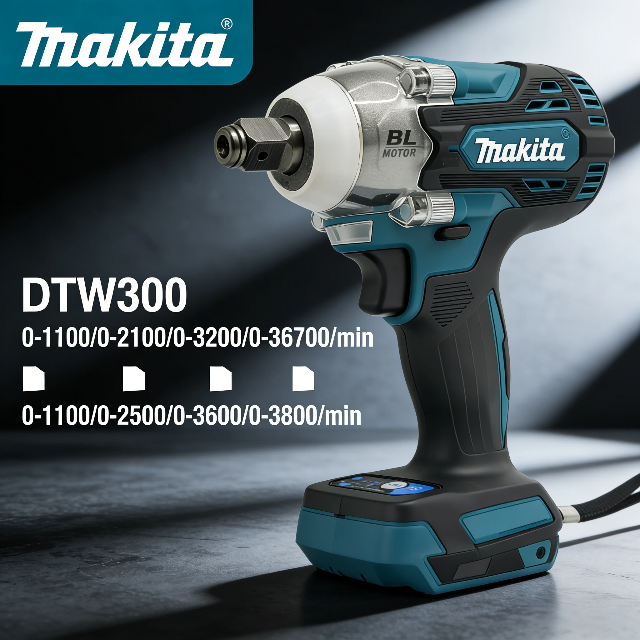 Makita DTW300Z Cordless Brushl - Impact Driver Cordless 评论和价格