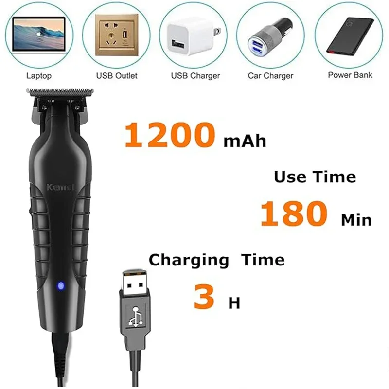 Kemei KM-2299 USB Fast Chargin - Router Trim Base 评论和价格