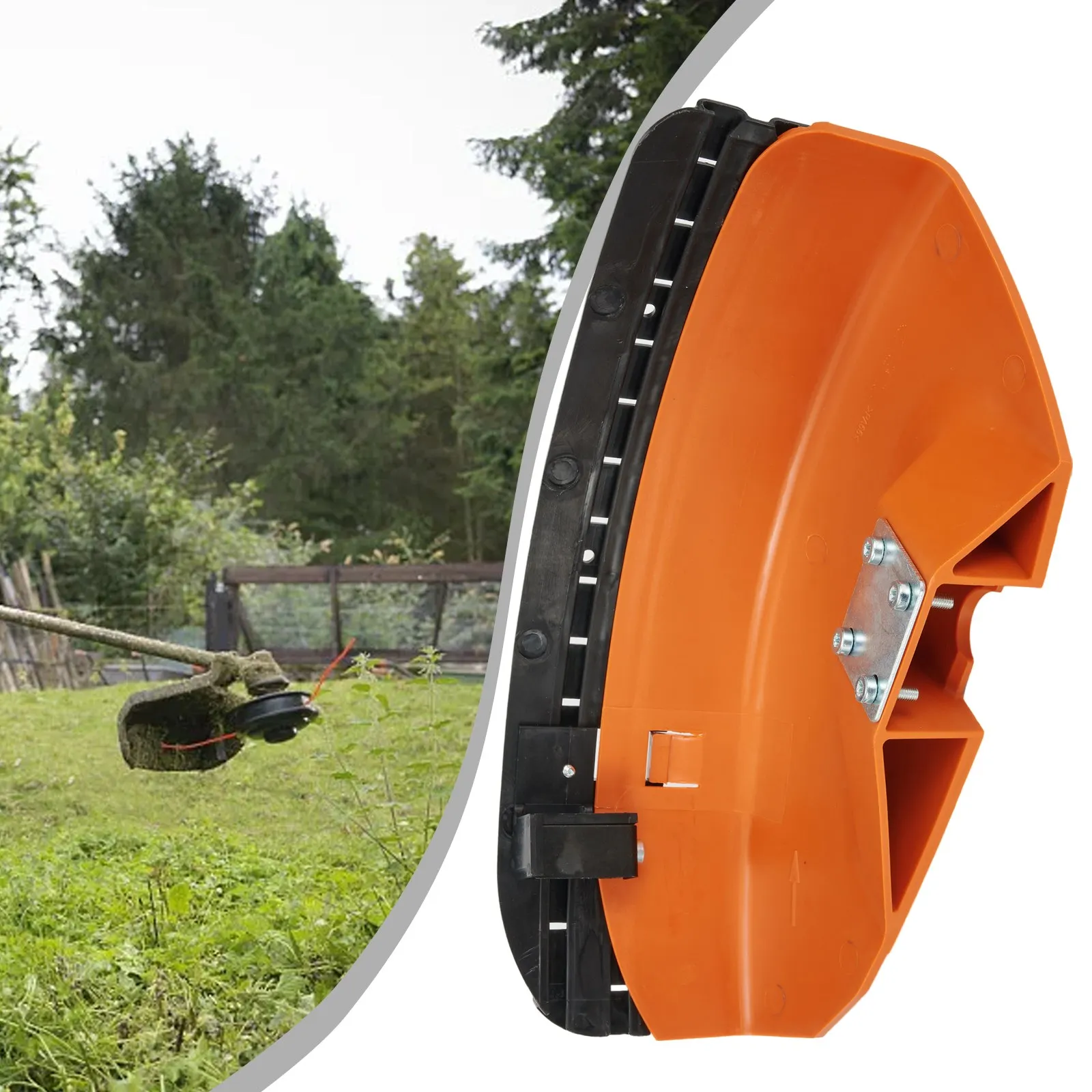 Practical Garden Trimmer Guard - Power Tools Orange 评论和价格
