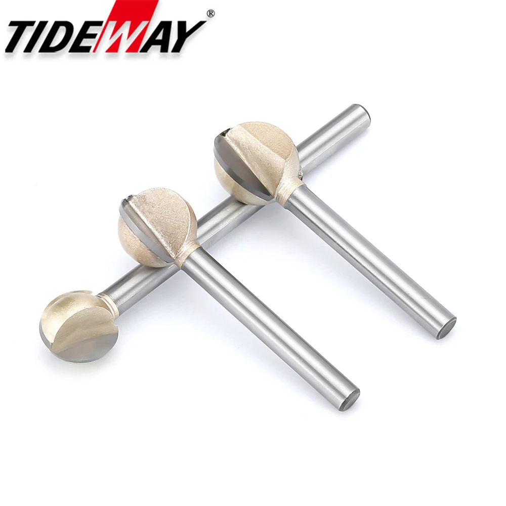 Tideway 3mm 6mm Shank Ball Nos - Router Trim Base 评论和价格