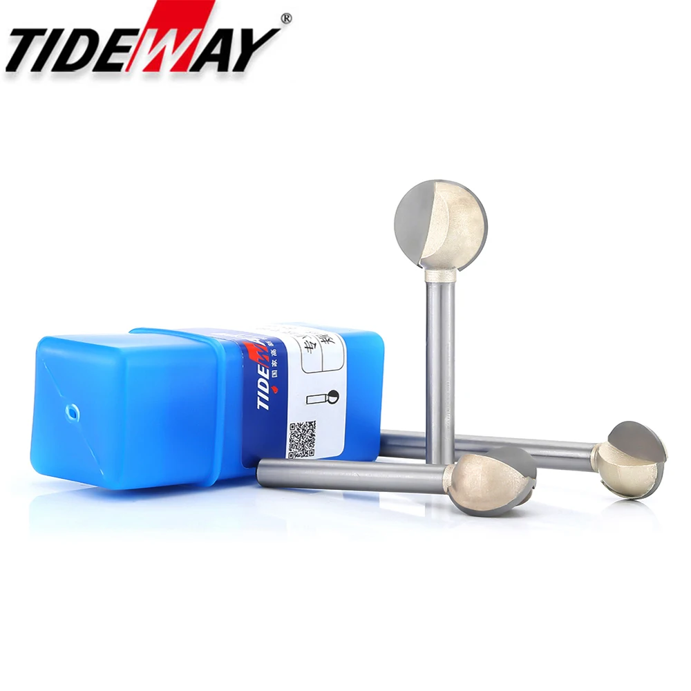 Tideway 3mm 6mm Shank Ball Nos - Router Trim Base 评论和价格
