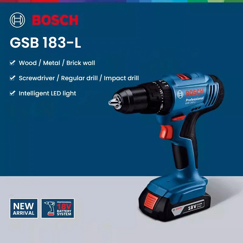 Bosch GSB183-LI Electric Drill - Power Tools Bosch 评论和价格